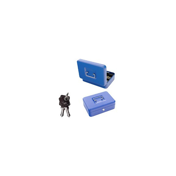 Caissette À Monnaie Rottner Traun 3 Bleu Serrure À Clé