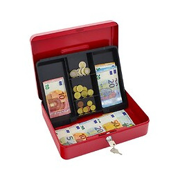 Caissette À Monnaie Rottner Traun 4 Rouge Serrure À Clé