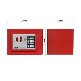 Coffre Fort Rottner Dagobert Rouge Serrure Électronique