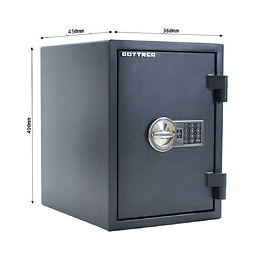 Coffre Fort Ignifuge Rottner Fire Hero 50 El Serrure Électronique