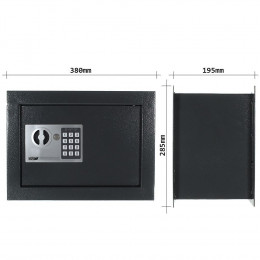 Coffre Fort Encastrable Rottner Wallmatic 1 Serrure Électronique
