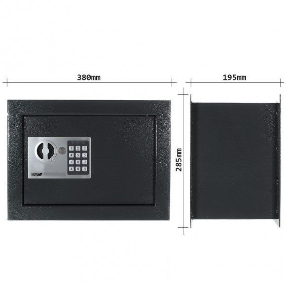 Coffre Fort Encastrable Rottner Wallmatic 1 Serrure Électronique