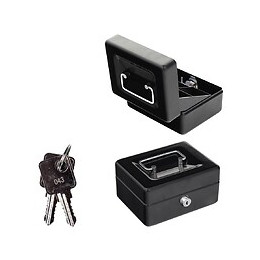 Caissette À Monnaie Rottner Traun 1 Noir Serrure À Clé