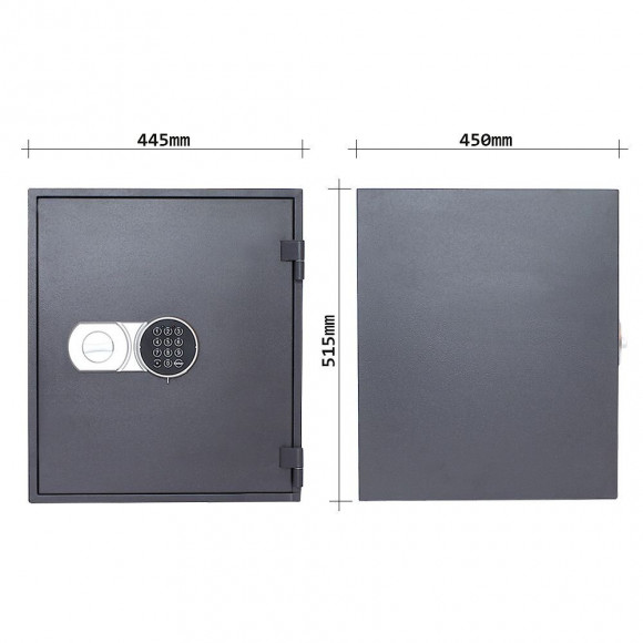 Coffre Fort Ignifuge Rottner Sydney 55 Serrure Électronique