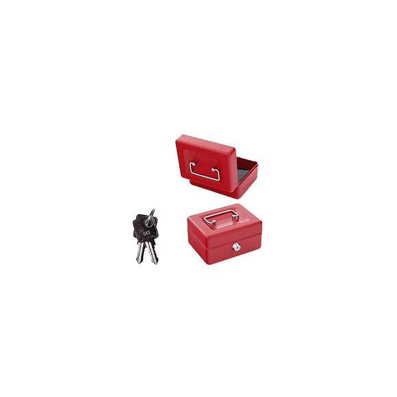 Caissette À Monnaie Rottner Traun 1 Rouge Serrure À Clé