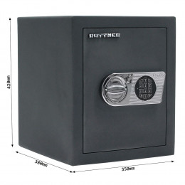 Coffre Fort Rottner Toscana 50 El Silvergrey Serrure Électronique