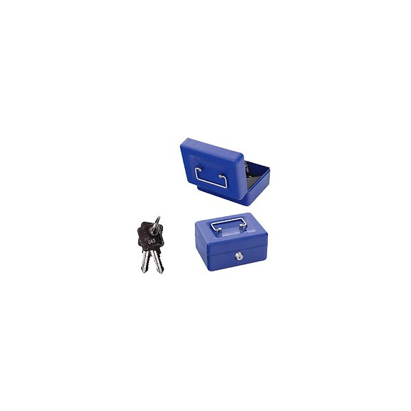 Caissette À Monnaie Rottner Traun 1 Bleu Serrure À Clé
