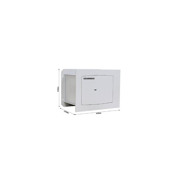 Coffre Fort À Emmurer Rottner Wall Safe Delta 30 Serrure À Clé
