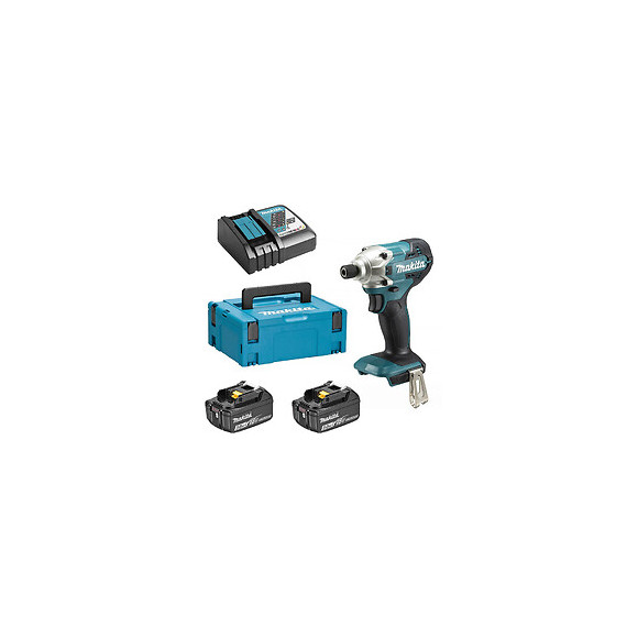 Visseuse À Chocs Makita Dtd156rfj 18 V Li-ion 3 Ah 155 Nm (2 X 3,0 Ah)