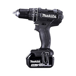Perceuse Visseuse À Percussion Makita Dhp482rteb (2 X 5,0 Ah)