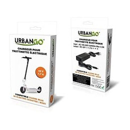 Urbango Chargeur Pour Trottinette Electrique - Compatible Xiaomi Mija/m365