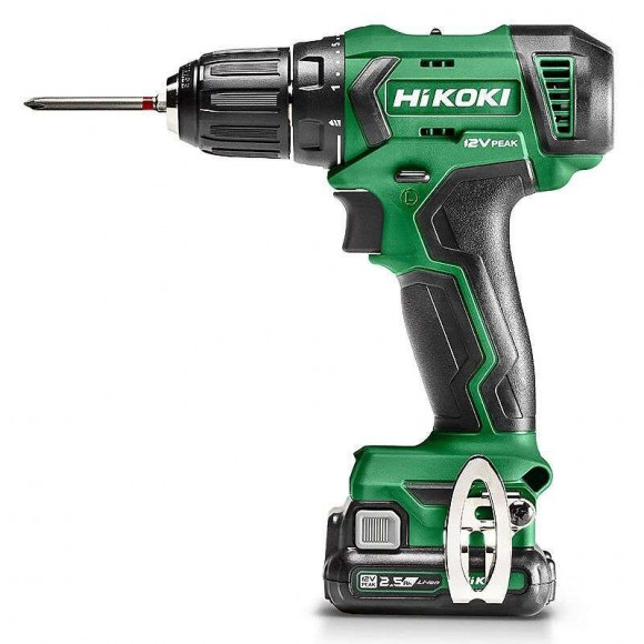 Perceuse Visseuse Hikoki Ds12dawfz 12v Peak (2 X 2.5 Ah) - 38 Nm