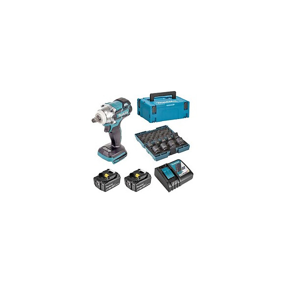 Boulonneuse À Chocs Makita Dtw285rtjx 18v Li-ion 280nm (2x5ah)
