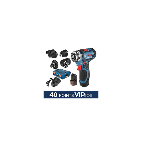 Perceuse-visseuse Sans Fil Bosch Gsr 12v-15 Fc Professional 12v Li-ion (2x2,0ah)