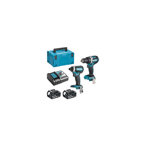 Pack 2 Outils Makita Dlx2127m2x6 (ddf482 + Dtd152) 18 V Li-ion (2 X 6 Ah)