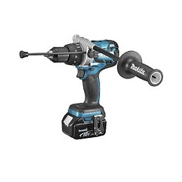 Perceuse Visseuse À Percussion Makita Dhp481rtj 18 V Sans Charbon 2 X 5.0 Ah