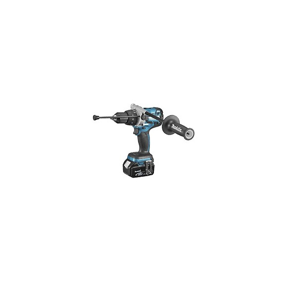 Perceuse Visseuse À Percussion Makita Dhp481rtj 18 V Sans Charbon 2 X 5.0 Ah