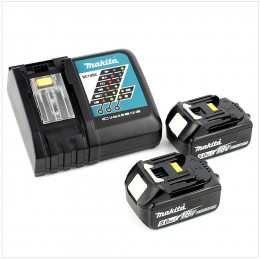 Perceuse Visseuse À Percussion Makita Dhp481rtj 18 V Sans Charbon 2 X 5.0 Ah