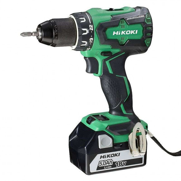 Pack 4 Outils Hikoki Kc18dg4lwb (ds18dbsl + Wh18dbdl2 + Dh18dbl + G18dbl) 18v Li-ion (3x5,0ah)