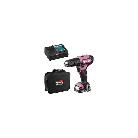 Perceuse Visseuse À Percussion Makita Hp333dsap1 Li-ion 10.8v (1x2ah) Rose