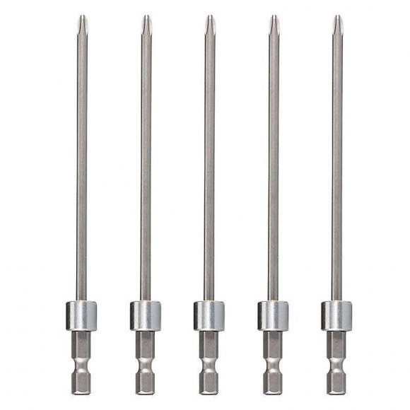 Lot De 5 Embouts Phillips 2 Makita 199155-7 Pour Pour Visseuse À Placo Makita Dfs452 , Makita Fs6300