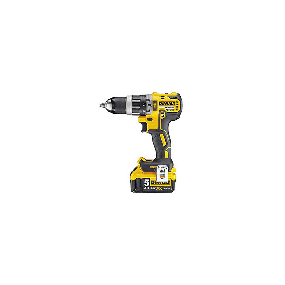 Pack Dewalt Dck266p2-qw Perceuse À Percussion Dcd796 Et Visseuse À Chocs Dcf887 18v (2x5ah) Li-ion