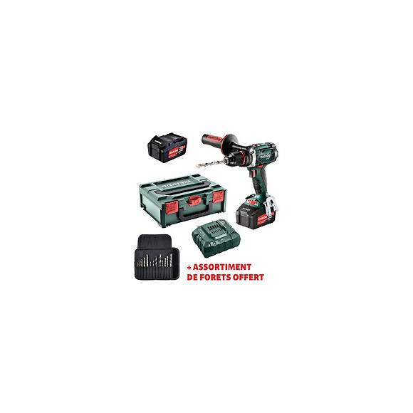 Perceuse Visseuse Metabo Bs 18 ltx (2 X 4,0 Ah) Impuls