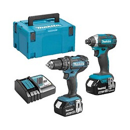 Pack Makita Dlx2131tj (dhp482z + Dtd152z) 18v Li-ion Lxt (2x5ah)