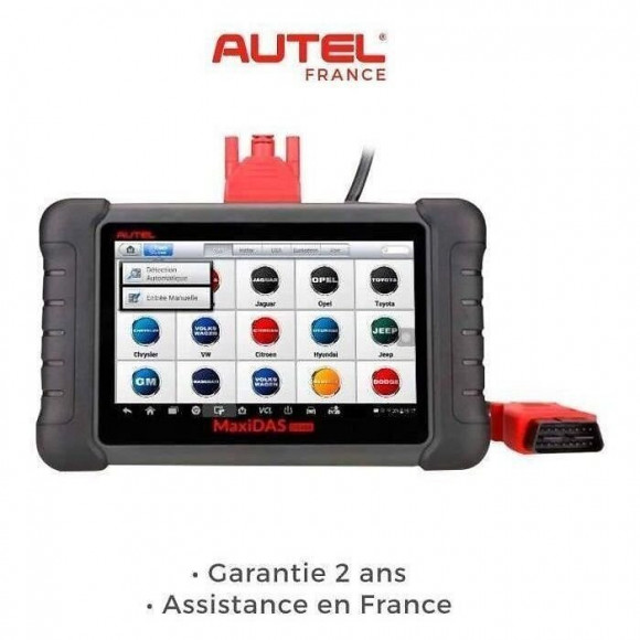 Autel Ds808 / Mp808 Valise Diagnostic-version Europe-assistance En France-2 Ans De Garantie