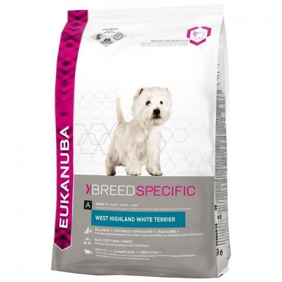 Eukanuba Croquettes Au Poulet - 2,5kg - Pour West Highland Terrier