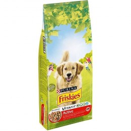 Friskies  Croquettes Vitafit Active Au Boeuf - Pour Chien Adulte - 18 Kg