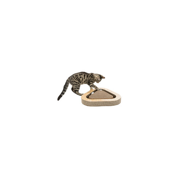 Plaque Griffoir Triangulaire, 36 Cm. Pour Chat. - Trixie - Tr-48009