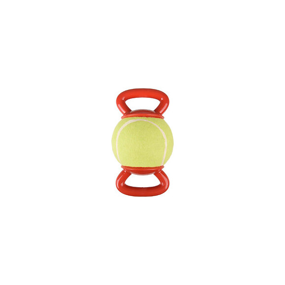 Balle De Tennis Avec 2 Poignées. Ø 13 Cm. Pour Chien. - Flamingo Pet Products - Fl-518650