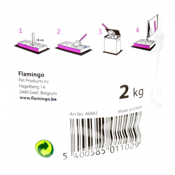 Litière Silica . Granules Large. 5 Litres. Litière Pour Chat. - Flamingo Pet Products - Fl-46882