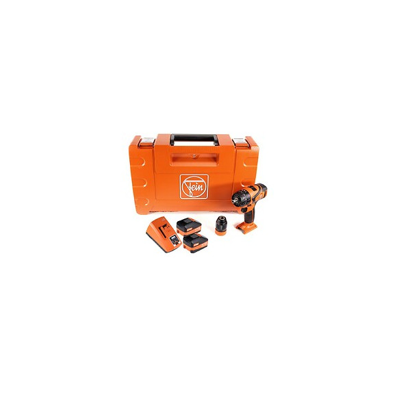 Fein Abs 18 Q Perceuse-visseuse Sans Fil 18v 60nm Interface Quickin ( 71132264000 ) + Coffret De Transport + 2x Batteries 6,0 A