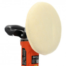 Dcraft - Polisseuse Électrique - Puissance 2600w - Tension 230v - Disque 180 Mm - Réglage De La Vitesse - Orange