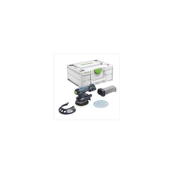 Festool Etsc 125-basic Ponceuse Excentrique Sans Fil ( 576370 ) 18 V 125 Mm Brushless + Coffret - Sans Accessoires - Successeur