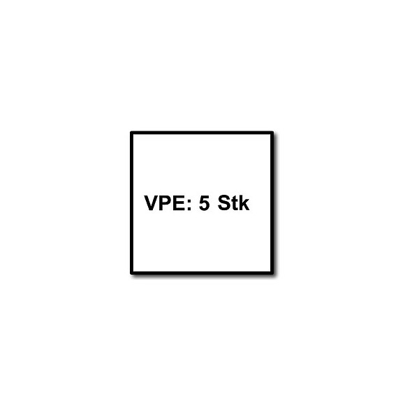 Fein E-cut Precision Starlock Lame De Scie 5 Pièces. 50 X 35 Mm ( 63502126230 ) Hcs-acier