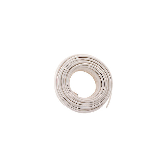 Câble D'alimentation Électrique Ho5vv-f 2x 1,5 Blanc - 50m
