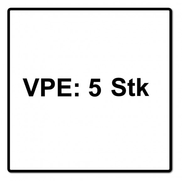 Komet Lame De Scie Sabre Pallets 225mm 10-14tpi - 5 Pièces. Hss-bi-metall Vario ( 501.400 )