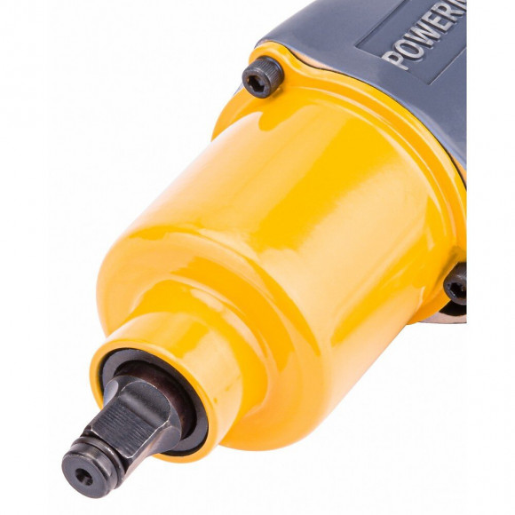 Power Tool - Clé À Chocs Pneumatiques 1/2" 1550nm - Rotations À Vide 8000rpm - Pression De Service 6/ 8 Bars - Gris
