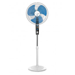 Ventilateur Sur Pied 40cm 60w 3 Vitesses Blanc - Vu4210f0