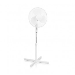 Ventilateur Sur Pied 3 Vitesses 40cm 40w Blanc - Ve5893