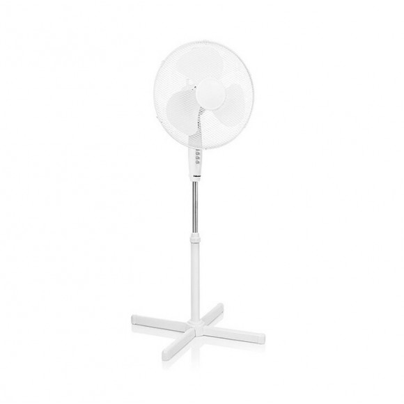 Ventilateur Sur Pied 3 Vitesses 40cm 40w Blanc - Ve5893