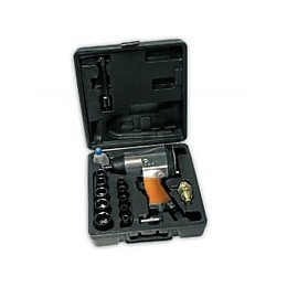 Dtools - Boulonneuse Clé À Choc Pneumatique Avec Mallette - Raccordement 1/2" - Couple De Serrage Max 310 Nm - Orange