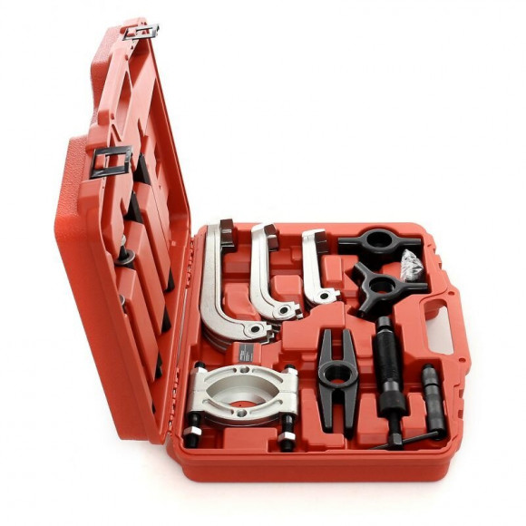 Dcraft - Kit D'extracteurs De Roulement - 21 Outils - Pour Extraire Les Roulements - Rouge