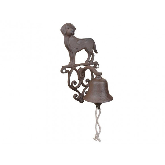 Cloche De Porte En Fonte Petit Chien