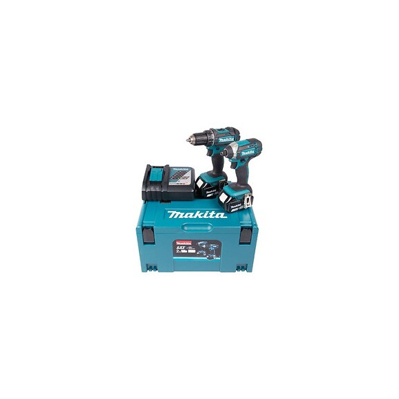Pack 2 Outils Makita Dlx2127tj (ddf482 + Dtd152) 18 V Li-ion (2 X 5 Ah)