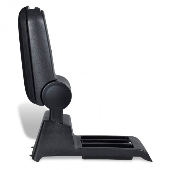 Accoudoir Central Pour Vw Polo 9n 9n2 9n3 Avant 2000 - Noir