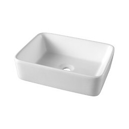 Vasque À Poser Rectangle En Céramique